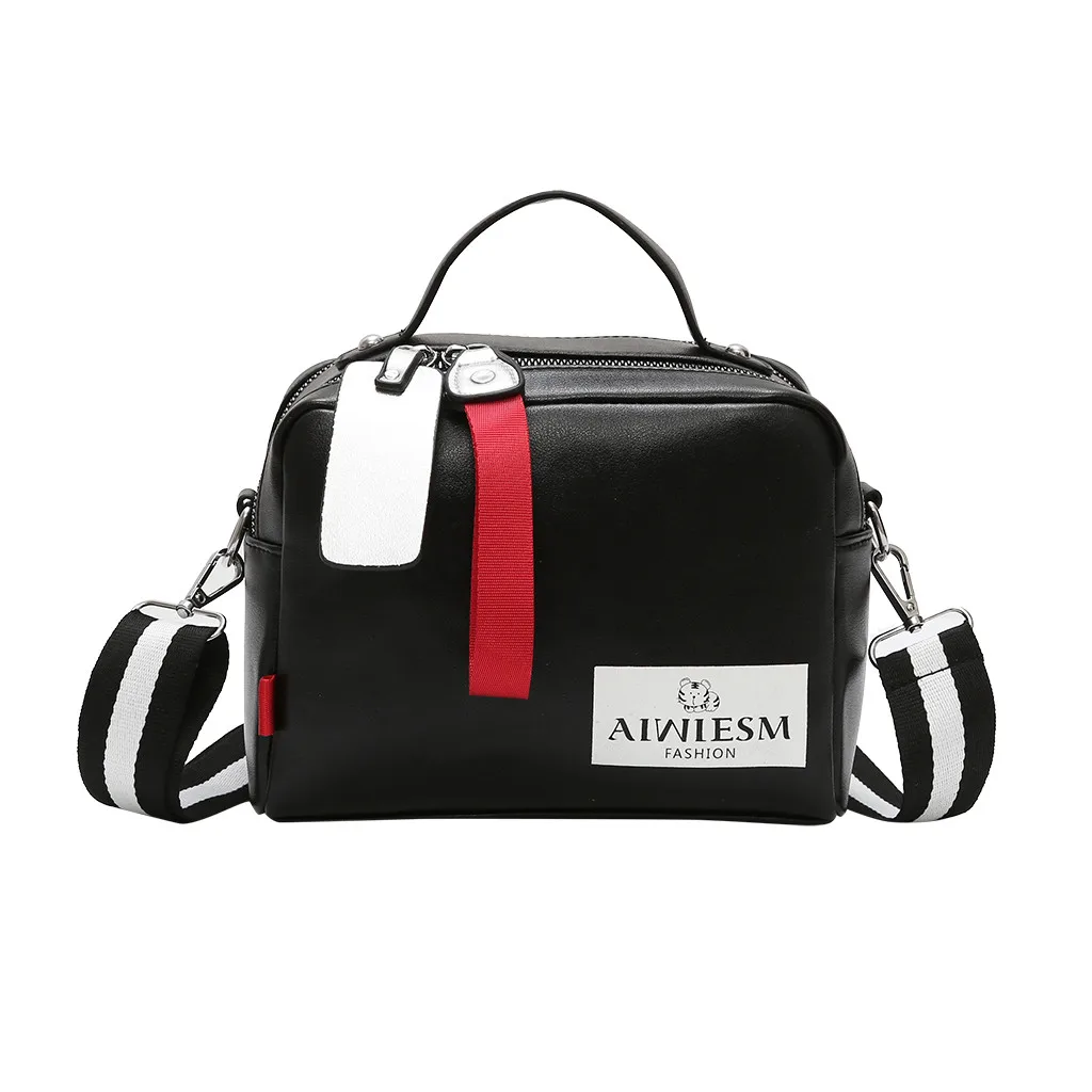 

OCARDIAN 2019 Fashion Hot Sale Shoulder Bag Women Girl Double zipper Solid Color Crossbody Bag Fresh Ladies Bags Handbag Aug8