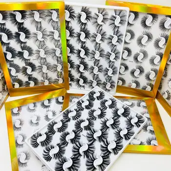 

20 Pairs 15-20mm Natural 3D False Eyelashes Fake Lashes Makeup Kit Mink Lashes Extension Mink Eyelashes