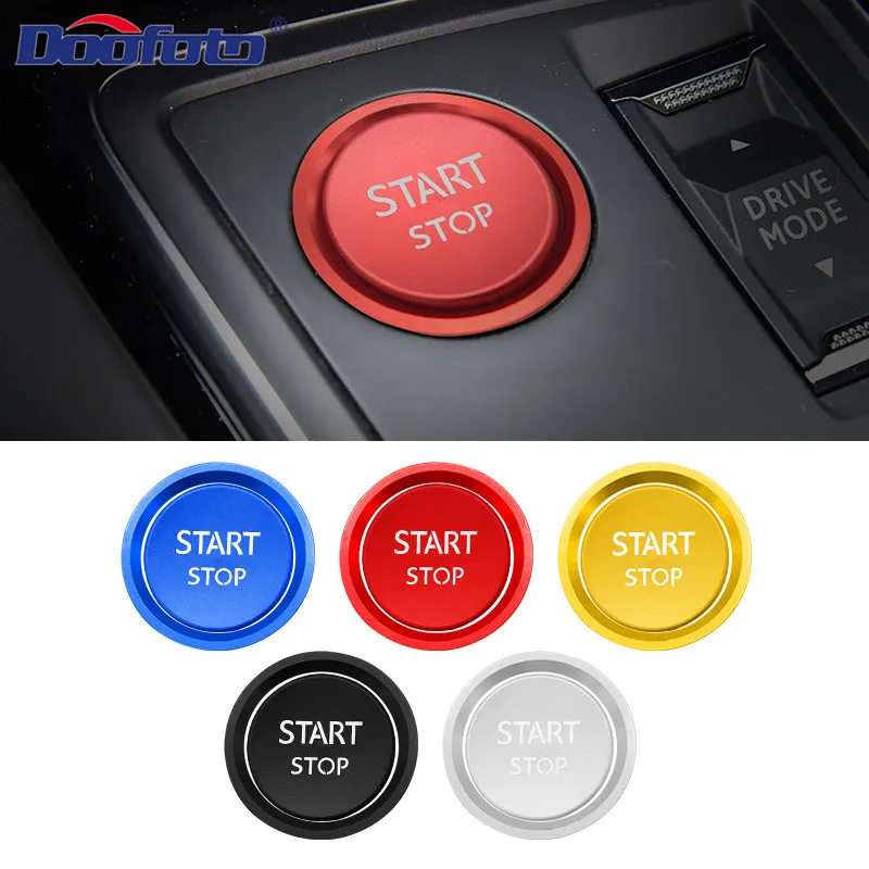 Accessori Originali Per Lo Styling Dell'Auto Auto Engine Start Stop Button Switch Cover Ring Accensione Trim Sticker Case Per Peugeot 3008 4008