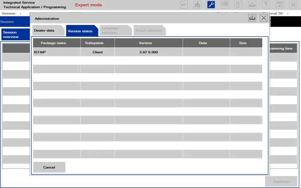 Für BMW Icom Nächsten A2 + B + C V12.2019 Software ISTA-D 420 ISTA-P 367 Inpa 500GB HDD/ 480GB SSD