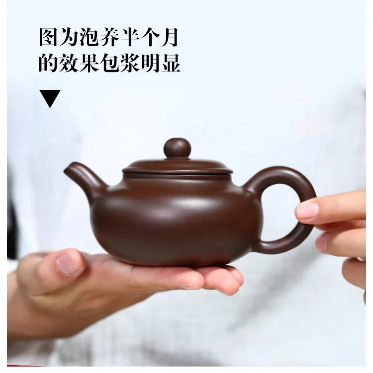 Chinese Handmade Beauty Tet Set Portable Purple Clay Teapot Zisha Teaware Kitchen Accessories Bubble Tea Free Shipping