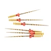 Glin Dental Endodontic Gold Flexible Rotary Files Nickel Titainium Golden Engine Use Files 31mm SX-F3 Dentistry Tools 4