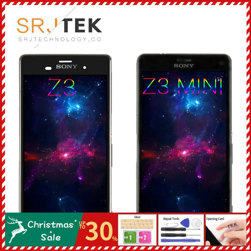 Для SONY Xperia Z3 Compact дисплей рамка Z3 Mini D5803 D5833 сменный дисплей для SONY Xperia Z3 lcd D6603 D6633