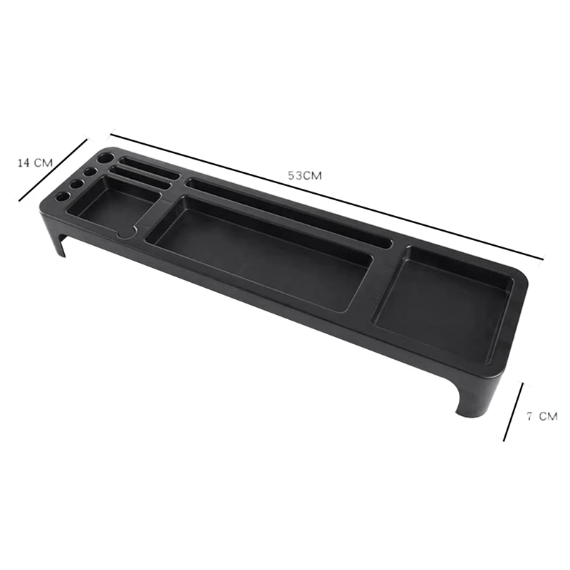  Tabletop Storage ShelfMulti-Functional Office Storage SuppliesComputer Keyboard Sorting RackStation