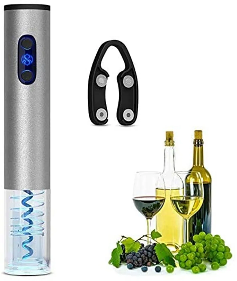 YCOO Electric Wine Opener Auto Corkscrew Bottle Openers Set Cordless