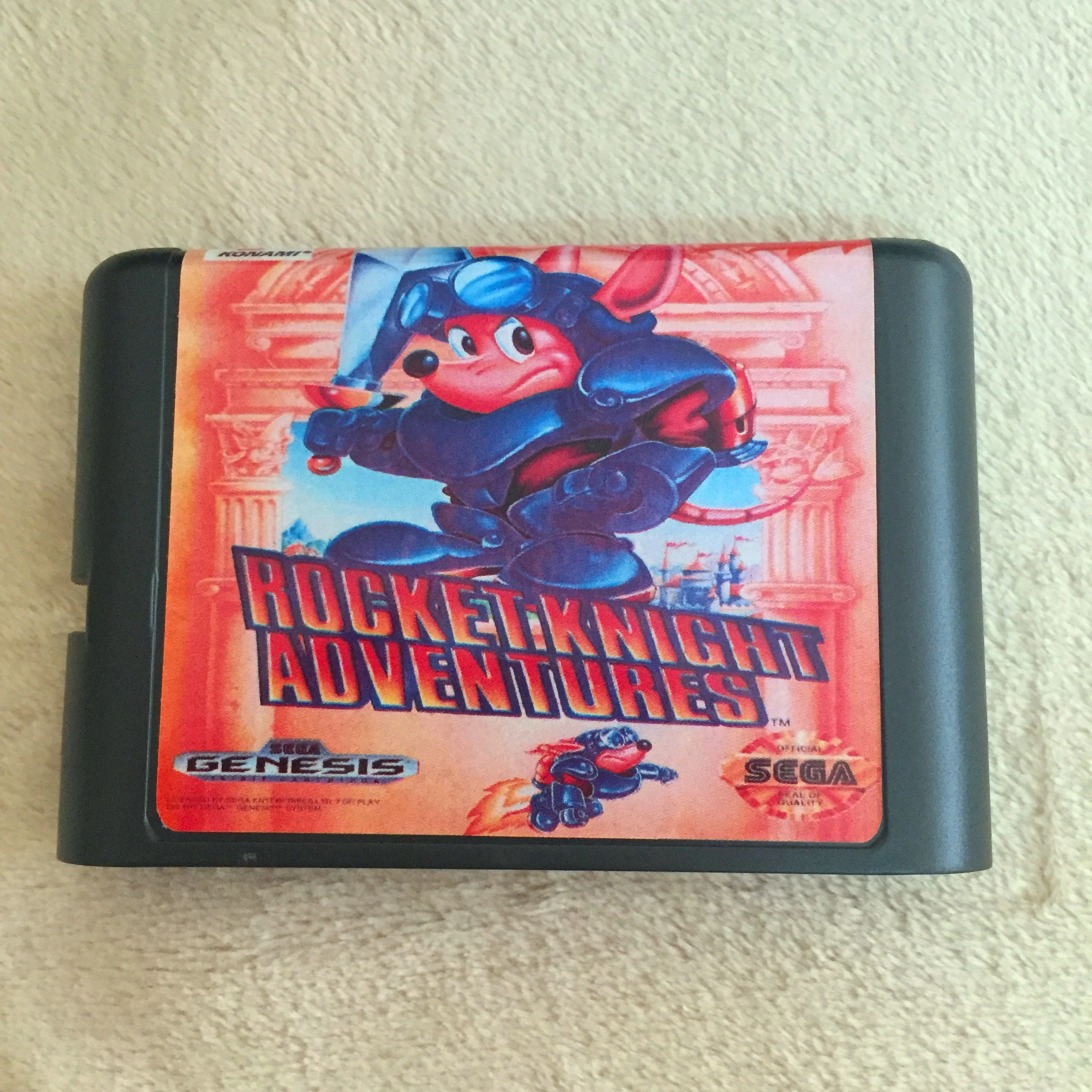 

Rocket Knight Adventures 16 bit MD Game Card For Sega Mega Drive For Genesis