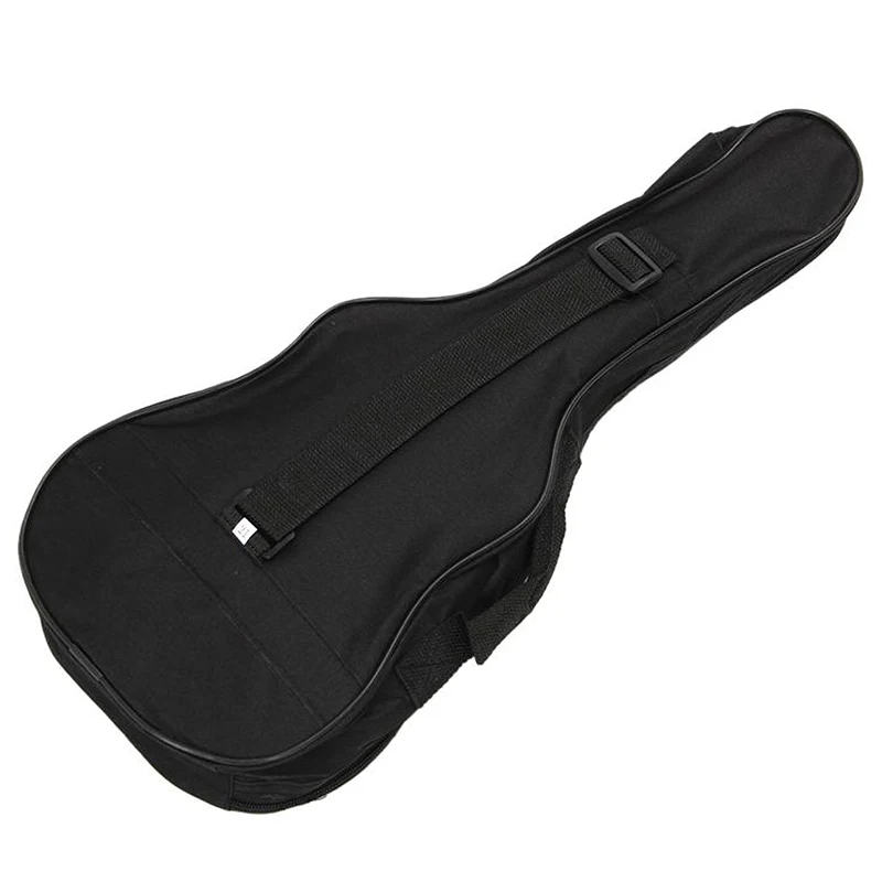 Гавайские гитары укулеле Gig Bag мягкий удобный наплечный чехол с ремнями черный для 21 дюймов Uke
