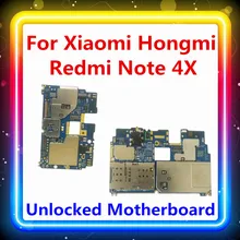 Разблокирована для Xiaomi Hongmi Redmi Note 4X материнская плата оригинальная заменена MB Android OS с чипом плата используется для hongmi Note 4X карты