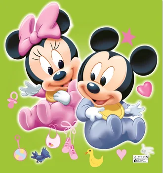 

8x8FT Cute Mickey Minnie Mouse Baby Party Pink Love Hearts Custom Photo Studio Background Backdrop Vinyl 10x10 10x12