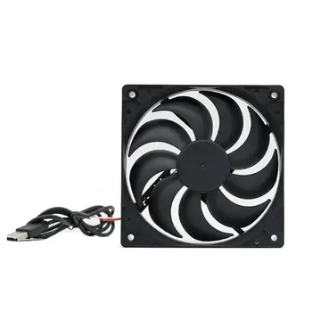 

DIY Cooling Fan DC5V USB Power Silent Fan Cooler for Router TV Box Radiator Cooling Fan