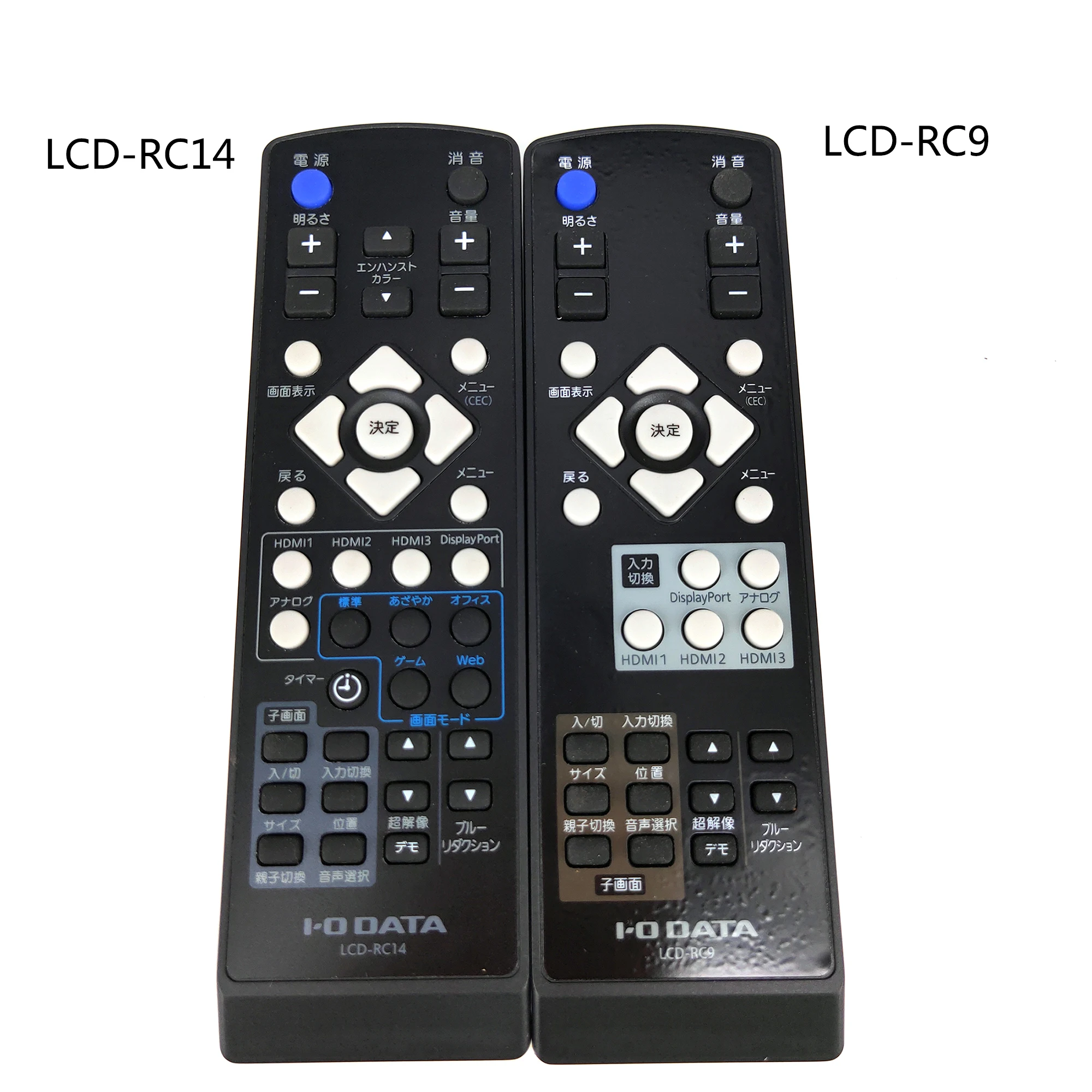 

NEW Original for IO-DATA display Remote control LCD-RC14 LCD-RC9 Japanese Fernbedienung