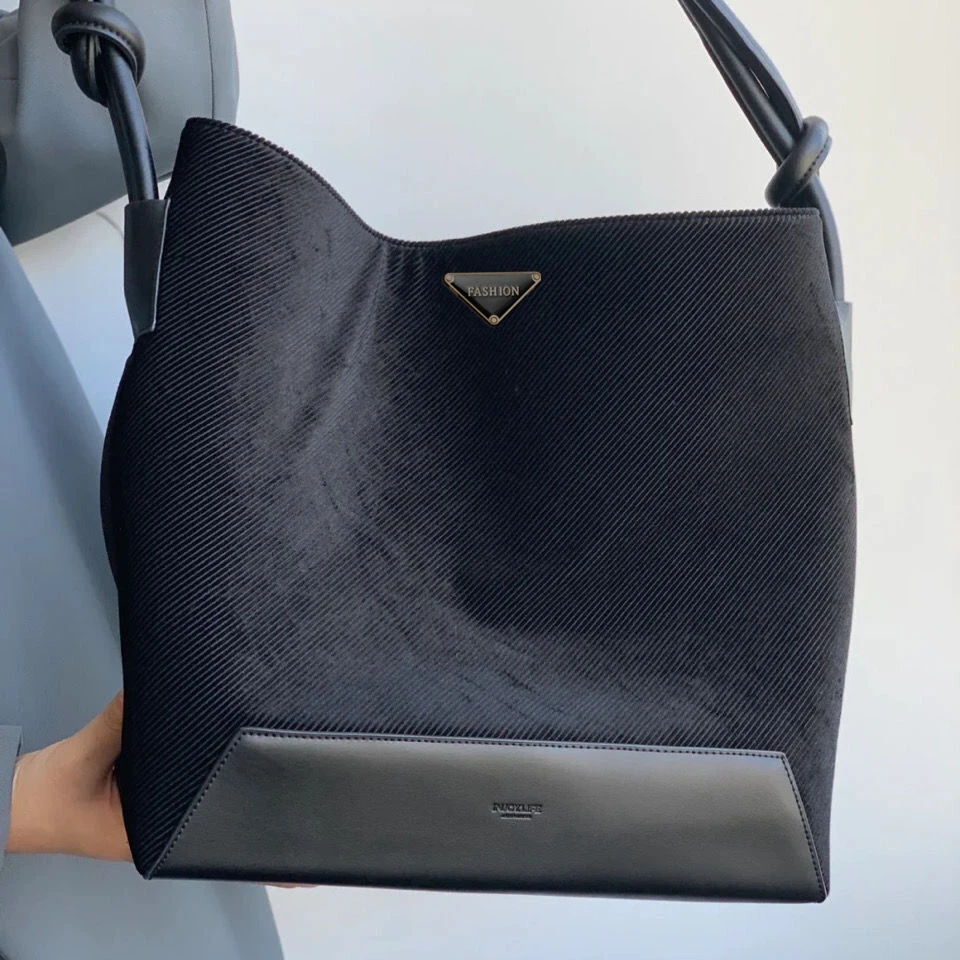 Женская сумка-шоппер с жаккардовой вышивкой 2021 | Багаж и сумки