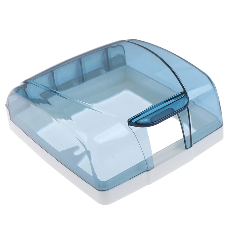 Пластиковый настенный выключатель водонепроницаемый чехол-коробка 86 Тип световая панель розетка дверной звонок откидная крышка прозрачная ванная комната кухонный аксессуар