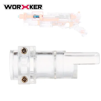 

NFSTRIKE WORKER Universal Connector Adapter For NERF CS-6 LONGSTRIKE / For NERF Modulus Longstrike - Transparent