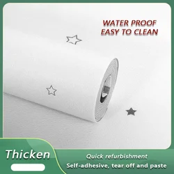 3D Self-Adhesive Wall Stickers Waterproof DIY 3D Wallpaper Self-Adhesive Panel Bedroom Kitchen Living Room Wall Decoration