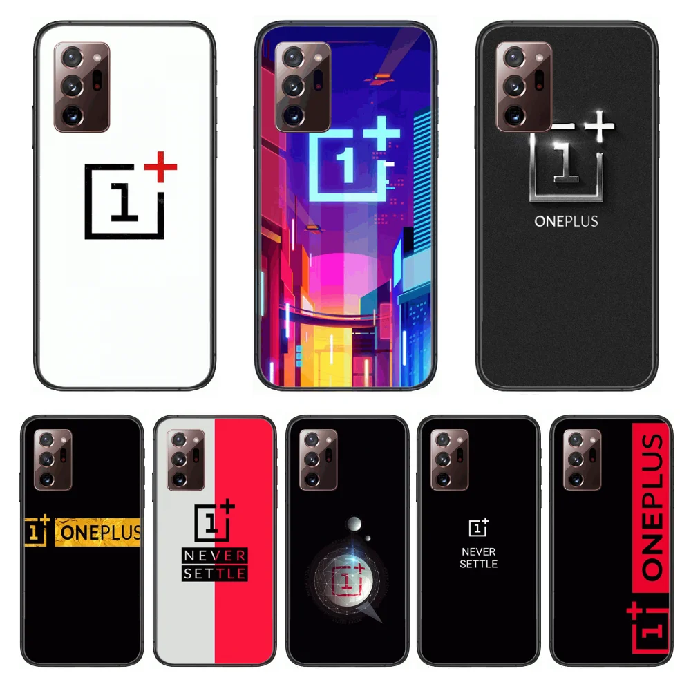 Чехол для телефона с логотипом ONE Plus чехол SamSung note20 10 9 8 4 pro plus черный мягкий