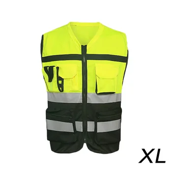 

Jogging Reflective Vest Equipment 1pc Polyester Fabric Security Waistcoat