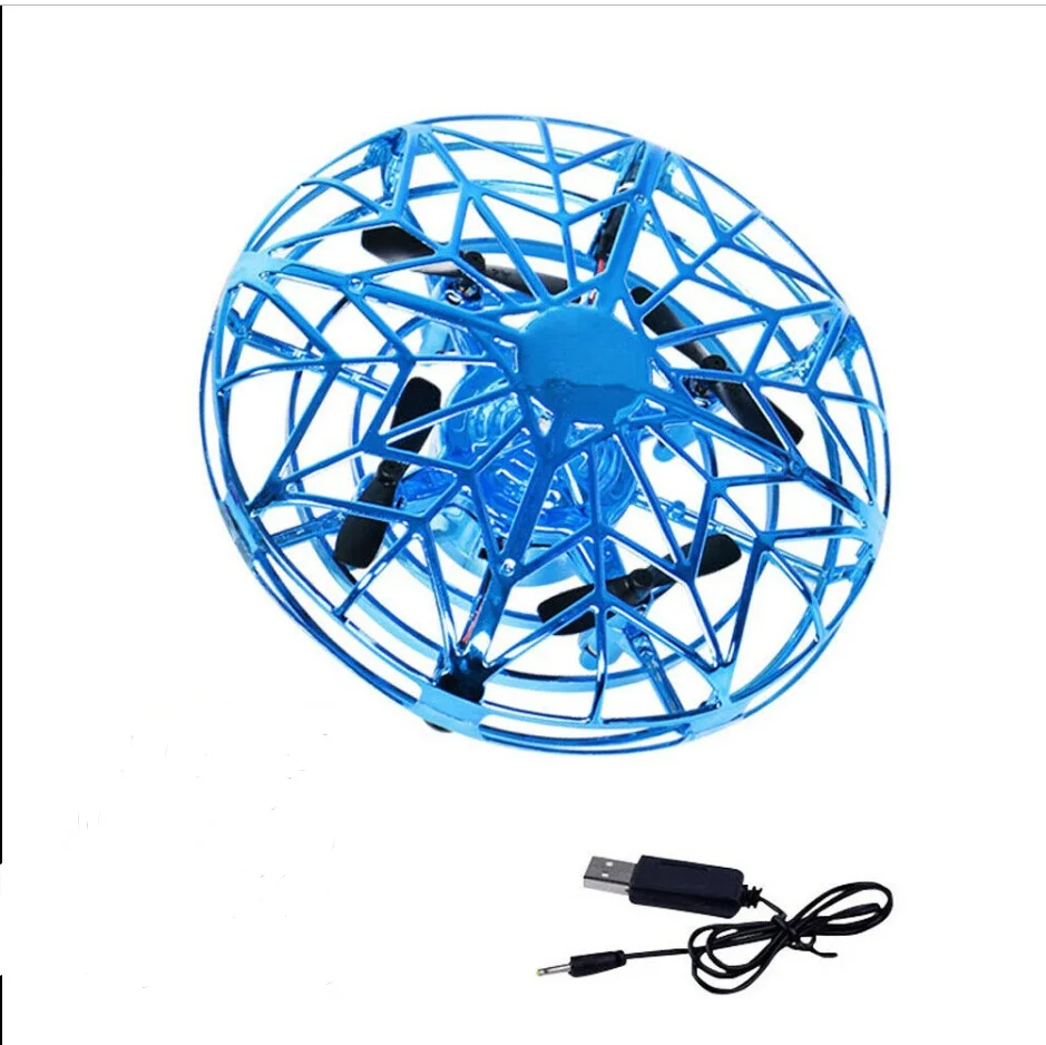 Мини НЛО Дрон анти-столкновения Летающий вертолет волшебный ручной НЛО мяч самолет зондирование индукции Дрон малыш электрическая электронная игрушка