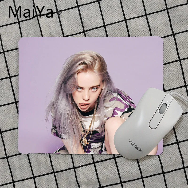 Maiya высокое качество Billie Eilish офисные мыши геймер мягкий коврик для мыши топ продаж игровой коврик мышь