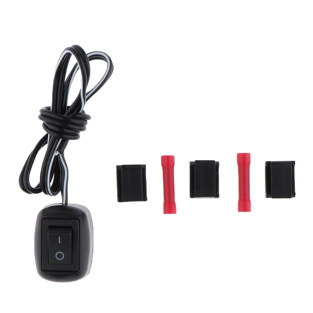 Car Motor On-Off 2 Position Power Control Rocker Switch 12V/24V Push Button