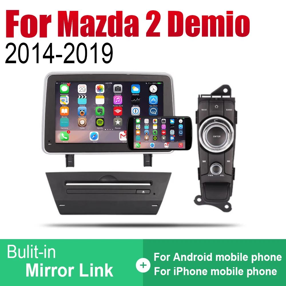 ZaiXi Android автомобильный DVD GPS Navi для Mazda 2 Demio~ плеер навигация WiFi Bluetooth mulitмедиа система аудио стерео эквалайзер