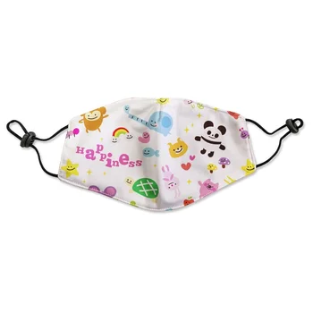 

Cut Girl Face Mask PM2.5 Anti Dust N95 Mask Washable Reusable Mask with KN95 Filter Breathable Respirator Mouth Masks