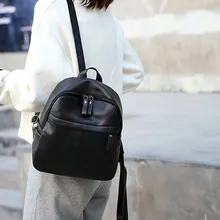 5 женские кожаные рюкзаки модная сумка на плечо женский рюкзак для путешествий Mochilas школьные рюкзаки для девочек