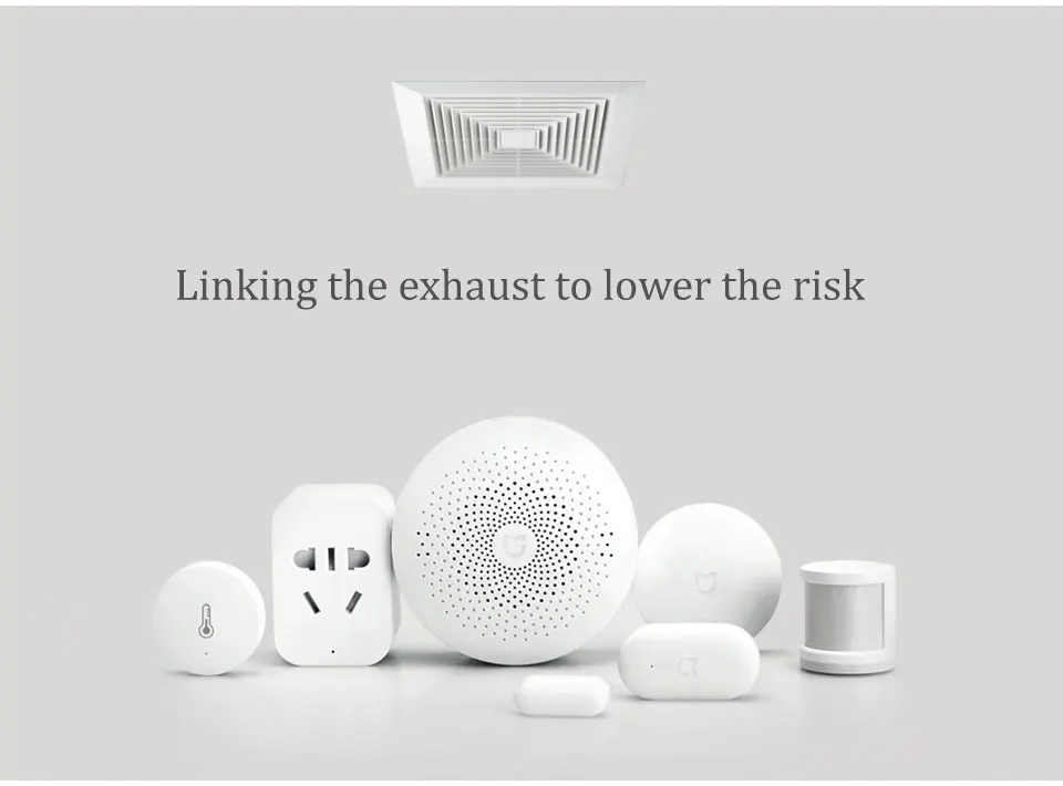 Detector de Gás Alarme de Gás Segurança para mi Original Mijia Honeywell Natural Sistema Aqara Zigbee Ch4 Monitor Casa 5 Sensor e detector