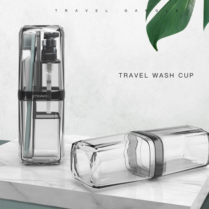 

Couples Travel Set Tooth Brush Towel Toothpaste Comb Plastic Toothbrush Cup Organizer Bathroom Toiletries Storage Box Accessorie