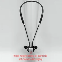 B200 Беспроводные Bluetooth 5,0 наушники металлические магнитные наушники Спортивная гарнитура тяжелого баса Висячие Наушники без рук с микрофоном