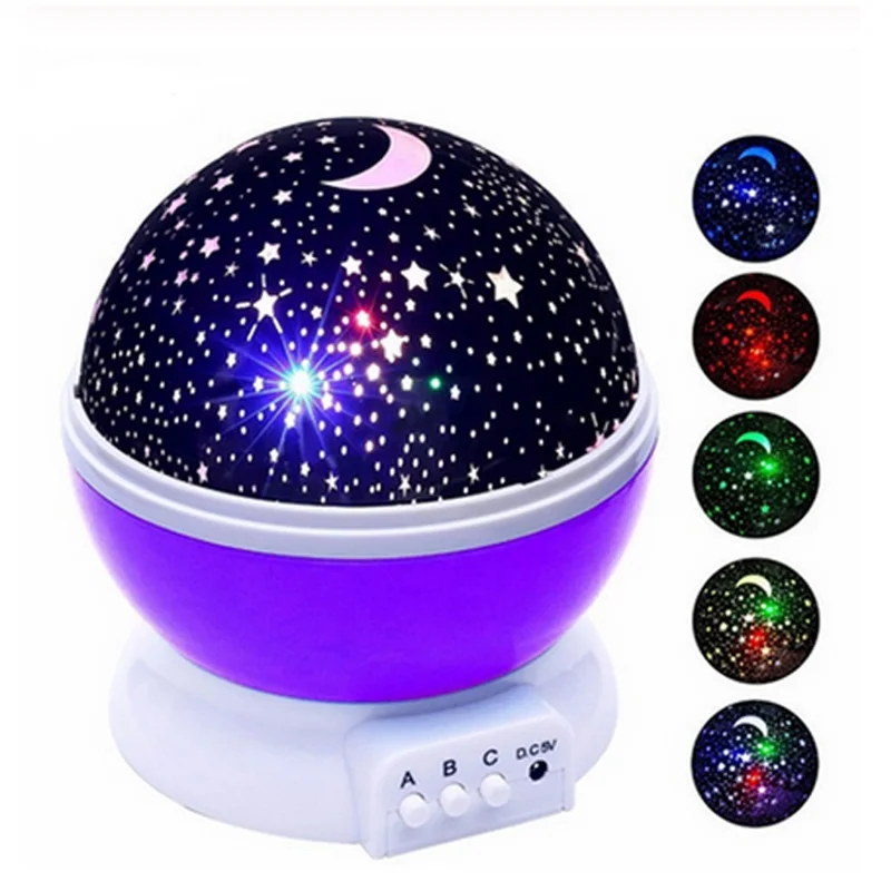 Tot ziens gips Boekhouder Led Roterende Nachtlampje Projector Sterrenhemel Star Master Kinderen Kids  Slaap Romantische Led Usb Projector Lamp Kind Geschenken - AliExpress