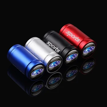 

4Pcs Car-Styling Aluminum Alloy Car Tire Valve Caps For SUBARU LEGACY Forester Outback Rally WRX WRC XV Impreza Auto Decoration