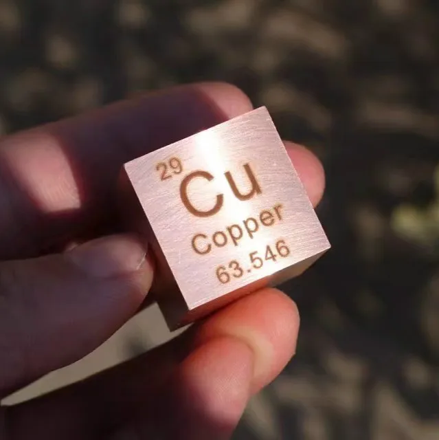 Copper Metal 1 Inch 25.4mm Density Cube 99.95% Pure for Element Collection Copper Metal 1 Inch 25.4mm Density Cube 99.95% Pure for Element Collection