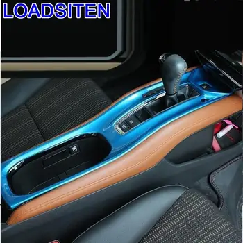 

Auto Modified Decorative Chromium Gear Panel Interior Parts Car Styling Mouldings Trim Covers Accessory 18 19 FOR Honda Vezel