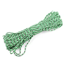 100 футов Кемпинг-параккорд Guyline палатка веревка 9 нитей кемпинг парашют шнур палатка веревка Открытый Туризм шнур выживания Оборудование