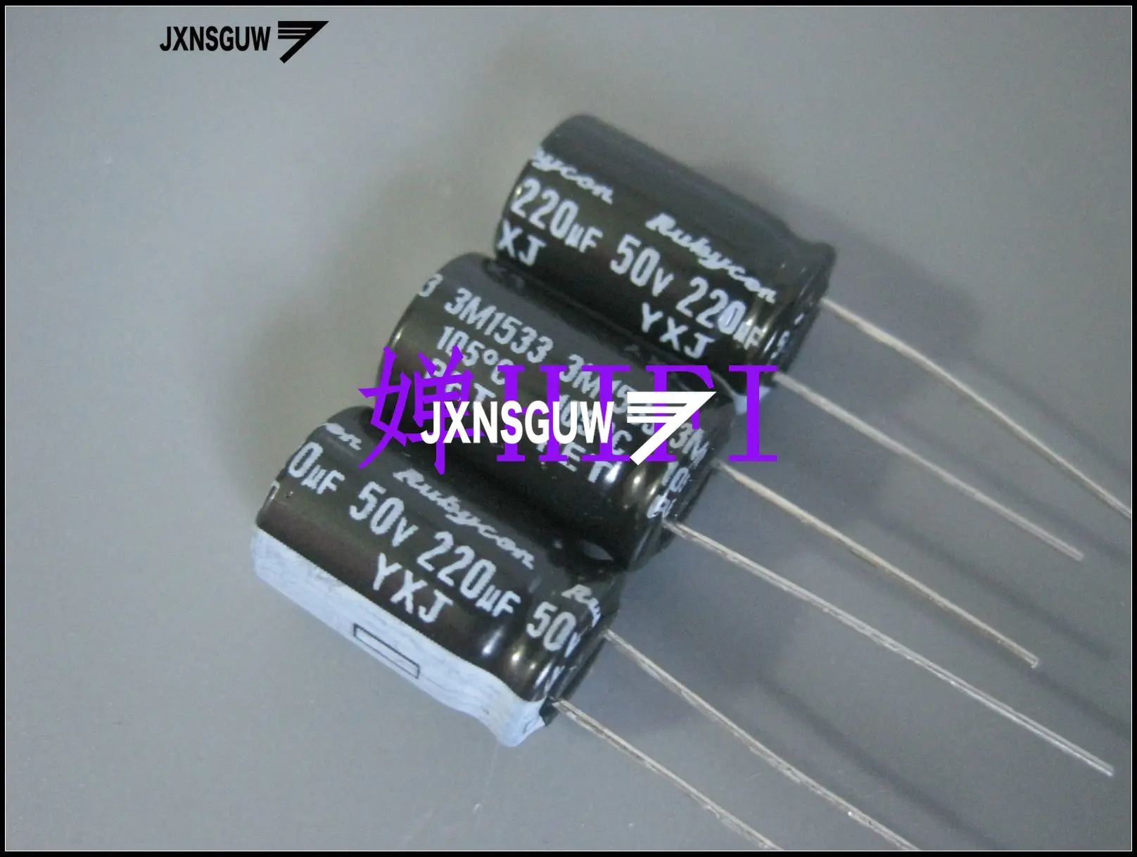 Новые Алюминиевые электролитические конденсаторы RUBYCON YXJ 50V220UF 10X1 6 мм 220 мкФ/50v 105