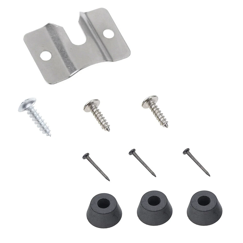 

Dartboard Hooks Hardware Kit Screws Walll Bracket U-Shaped Groove Design Dart Accessories For Hanging Dartboard On Cabinet Wall