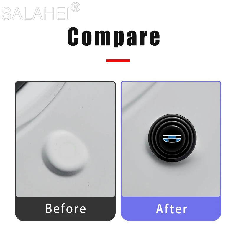 For Geely Atlas Coolray Mk Cross Boyue NL3 X6 EX7 Emgrand X7 SUV GS GT GC9 Car Sticker Door Soundproof Shock Absorber Car Goods For Geely Atlas Coolray Mk Cross Boyue NL3 X6 EX7 Emgrand X7 SUV GS GT GC9 Car Sticker Door Soundproof Shock Absorber Car Goods