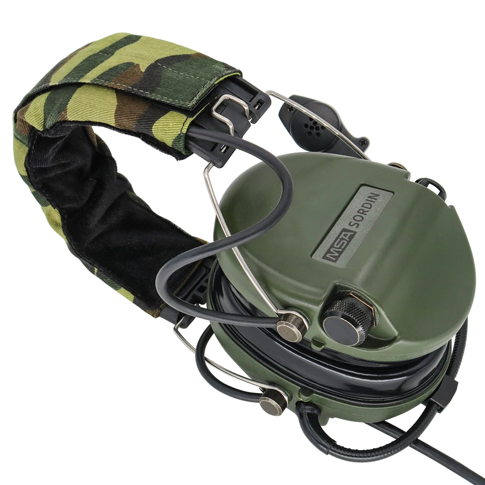Тактический Softair гарнитура Sordin Шум снижение Охота наушники FG+ PTT U94 Kenwood 2 Pin вилкой/корейский производитель кабелей