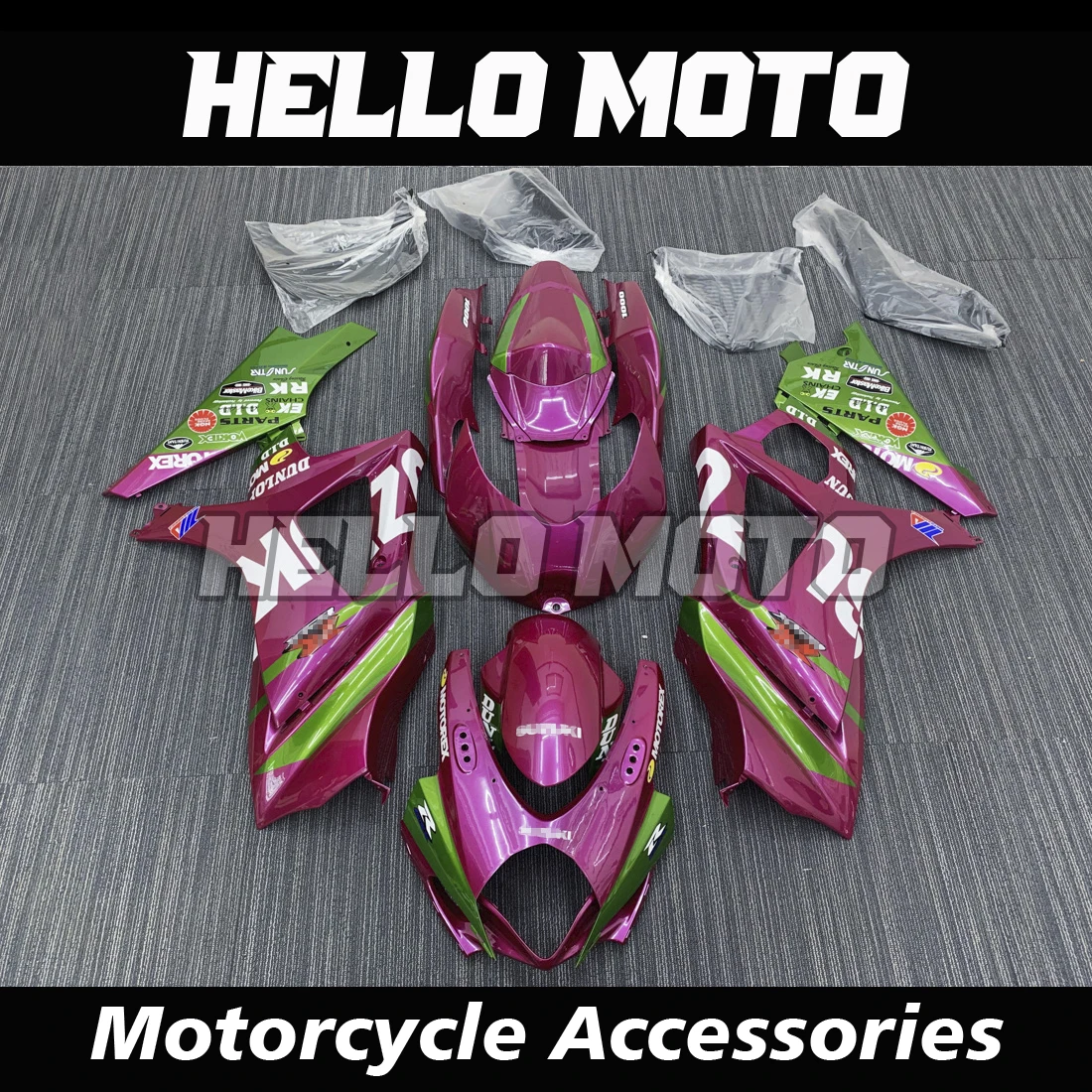 НОВЫЕ комплекты обтекателей для литья под давлением ABS подходят SUZUKI GSXR1000 2007 2008