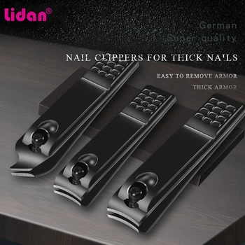 

Stainless Steel Nail Clipper Professional Trimmer High Quality Toe Nail Cutter Tool Manicure Pedicure Portable Travel Hygiene