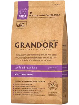 

GRANDORF GRANDORF ADULT MAXI LAMB & BROWN RICE for adult dogs of large breeds nizkozernovoy with the lamb and brown rice