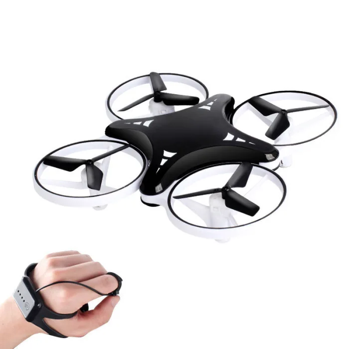 Смарт-часы Quadcopter Gravity Sense летающая игрушка инфракрасное зондирование жеста пульт дистанционного управления самолет с светодиодный свет X-Best