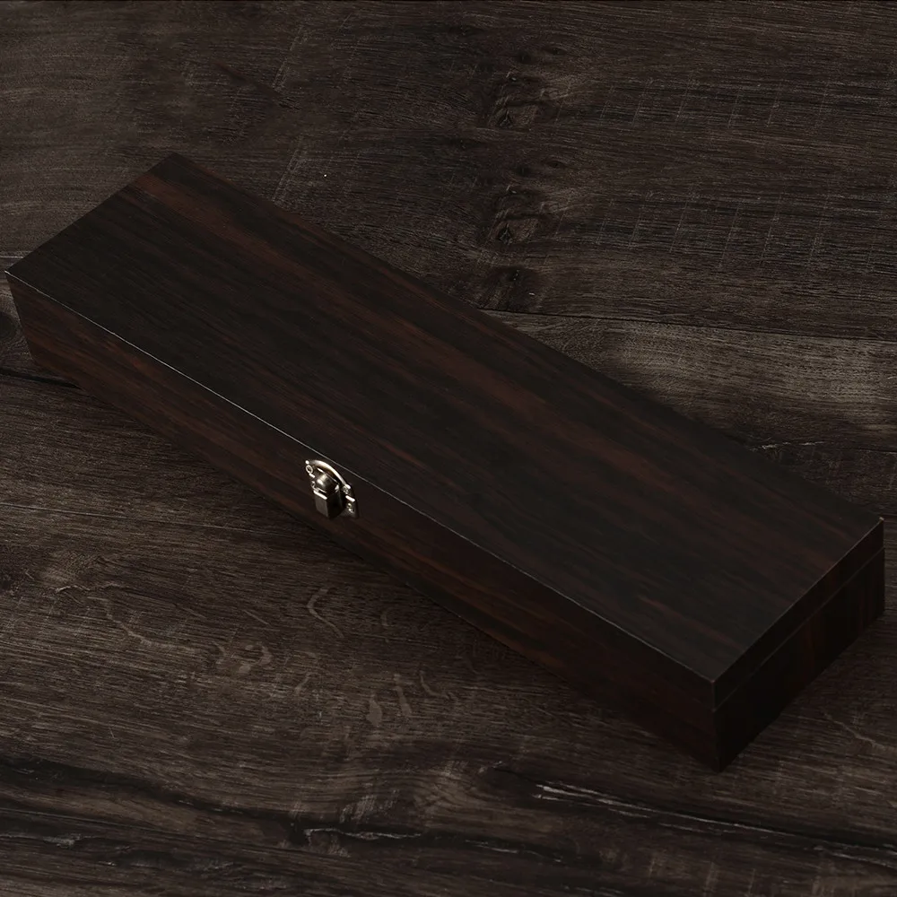 大号棕色带磁扣木盒英文 (7)