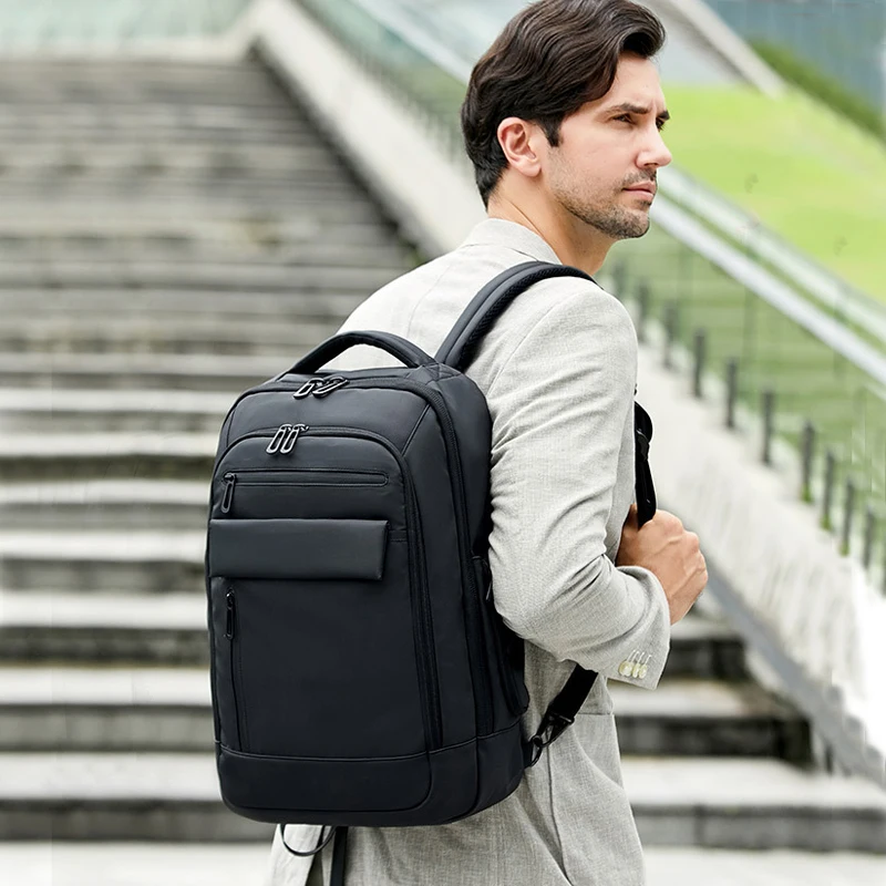 

Travel Backpacks Large Capacity Teenager Male Mochila Splashproof Bag15.6 inch Laptop Backpack Multi-layer Space