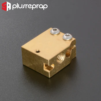 

Brass Volcano Heater Block for V6 HOTEND fit 3mm PT100 HT-100K Thermistor Cartridge Sensor Thermocouple High Temperature Block