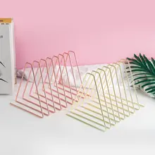 Гибкая подставка для книг металлическая, для книги держатель настольный органайзер Поддержка Стенд Полка Стеллаж для выставки товаров