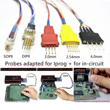 

Probe Adapters for in-circuit ECU Cables Works For Iprog 5 Probes Without Soldering For XPROG Iprog+