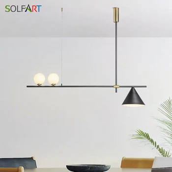 

Nordic Lighting Modern LED Pendant Lights For Kitchen Dining room lustre pendente Hanging Ceiling Lamp deco maison halat avize