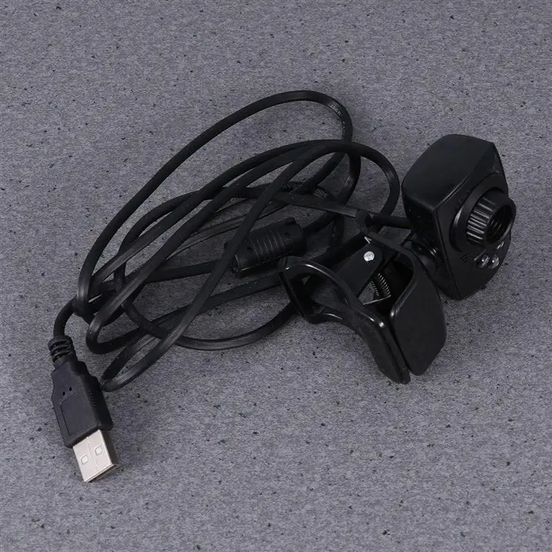 Веб камера 60fps USB 2 0 HD веб 480P с микрофоном камеры 3 светильник прищепка для